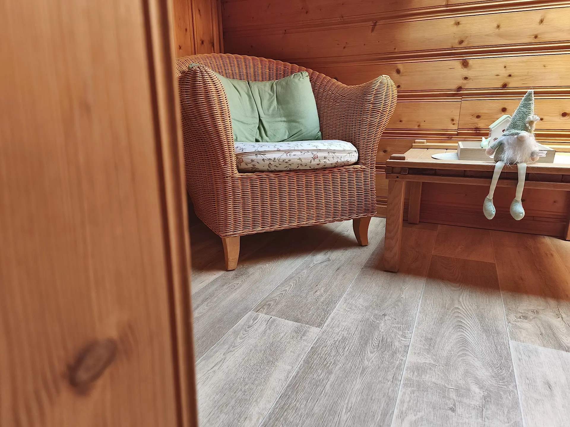 Entspannte Sitzmöglichkeiten in jeder Ecke des Ferienhaus